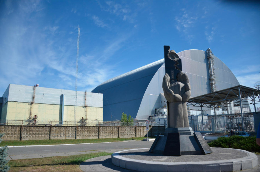 Chernobyl monument