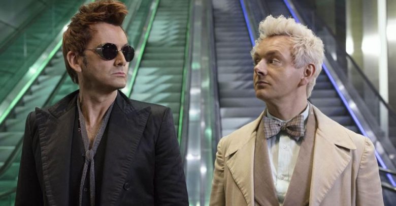David Tennant and Micheal Sheen from Good Omens