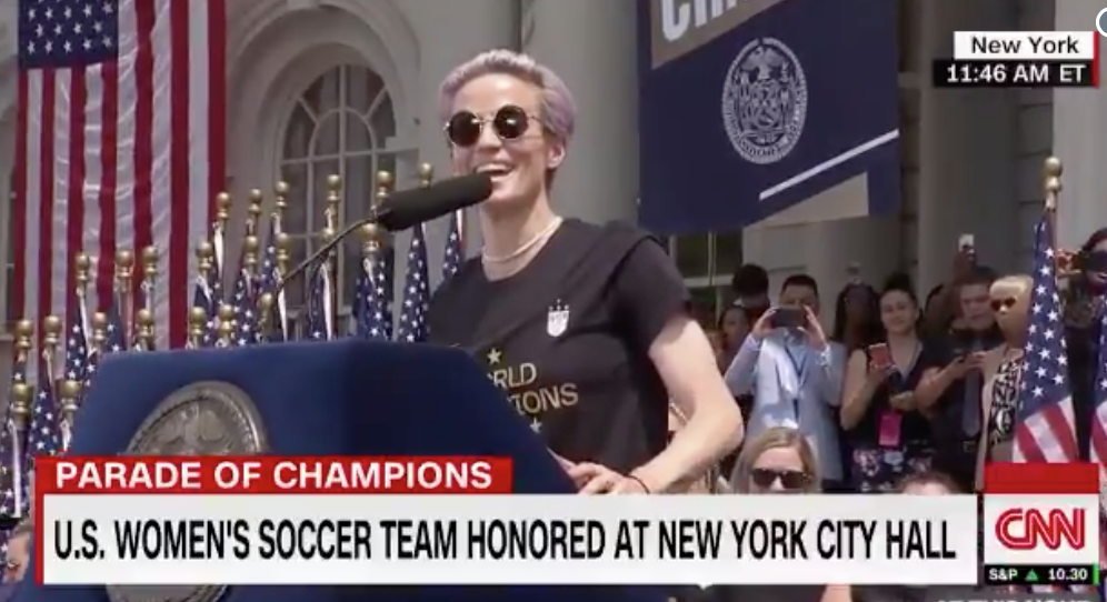 Mad Quickies: Megan Rapinoe Speaks Out in NYC and All the Cool Hair. – Mad  Art Lab