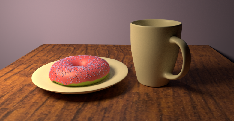 doughnut and coffee