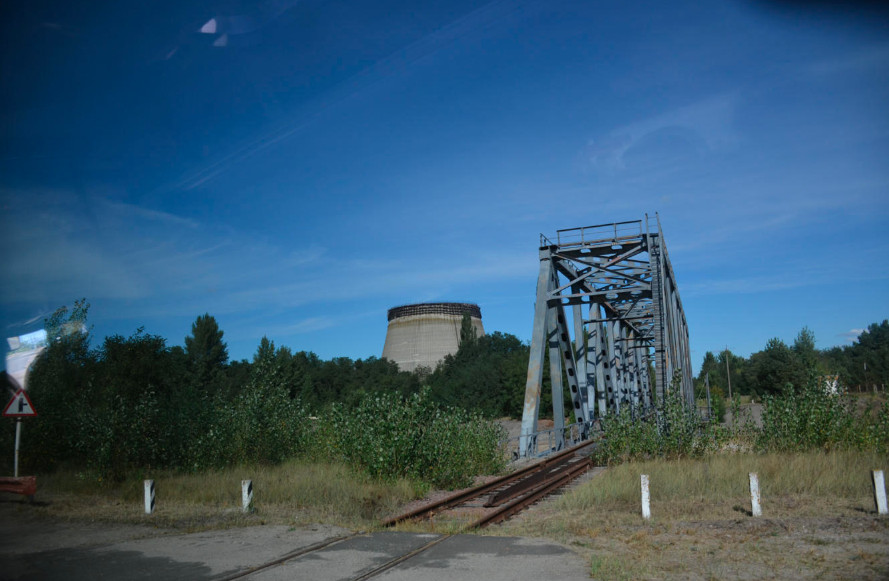 Bridge with Reactor 5 in background